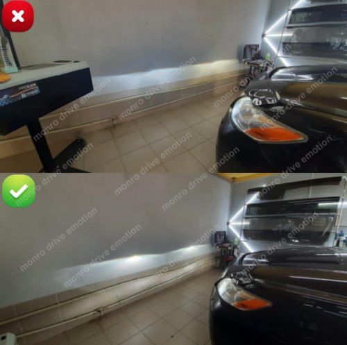 Установка линз Toyota Camry V40 
