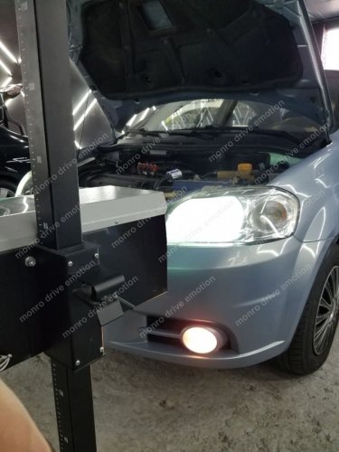Регулювання фар Chevrolet Aveo 2007