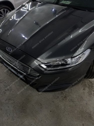 Установка лед ламп Ford Fusion 2016