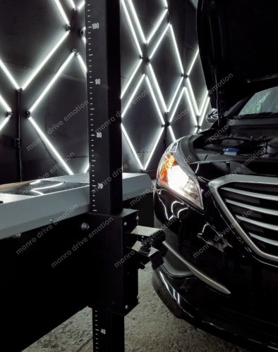 Регулировка фар Hyundai Sonata 2016 г.