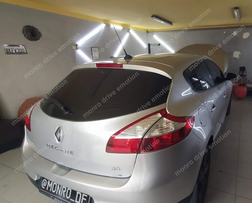 Встановлення лед ламп на Renault Megane 2016