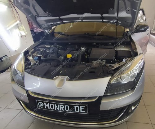 Встановлення лед ламп на Renault Megane 2016
