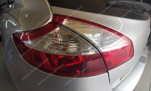 Встановлення лед ламп на Renault Megane 2016