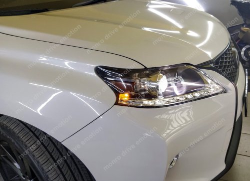 Lexus RX350 2013 - полірування і шліфування фар