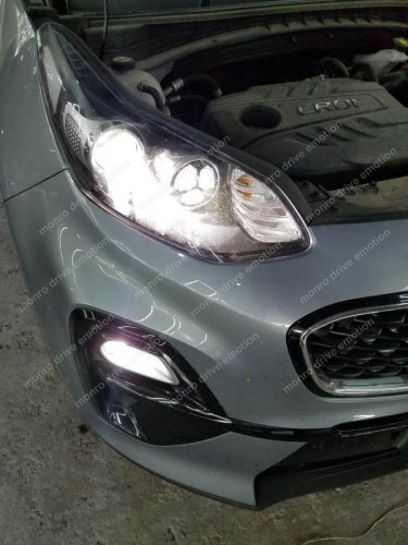 Встановлення ксенона KIA Sportage 2020 г.в.