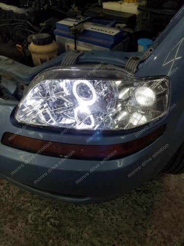 Регулировка фар Chevrolet Aveo 2005