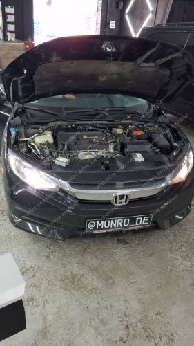 Установка ксенона Honda Civic 2016 г.в.