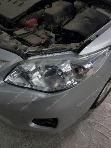 Полировка фар Toyota Corolla 2012 г.в.