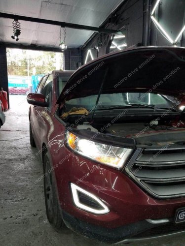 Установка ксеноновых ламп Ford Edge