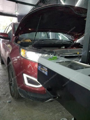 Установка ксеноновых ламп Ford Edge