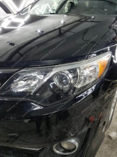 Полировка фар Toyota Camry 