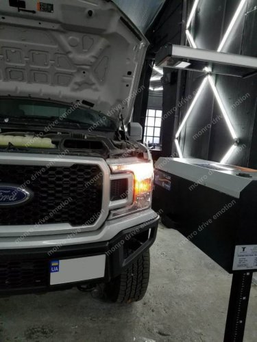 Регулировка фар Ford F-150 2018 г.в.