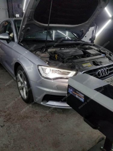 Регулировка фар Audi A3 2016