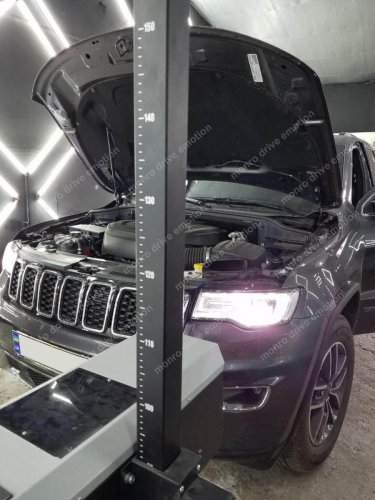 Регулировка фар Jeep Cherokee 2018