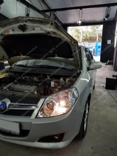 Регулировка фар Geely MK 2016 г.в.