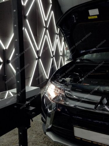 Регулировка фар Mitsubishi Outlander 2019 г.в.