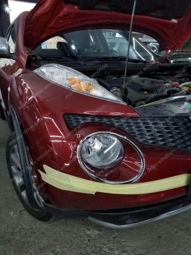 Встановлення парктроніка Nissan Juke 2015