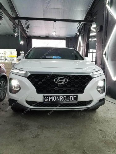 Установка ксенона Hyundai Santa Fe 2020