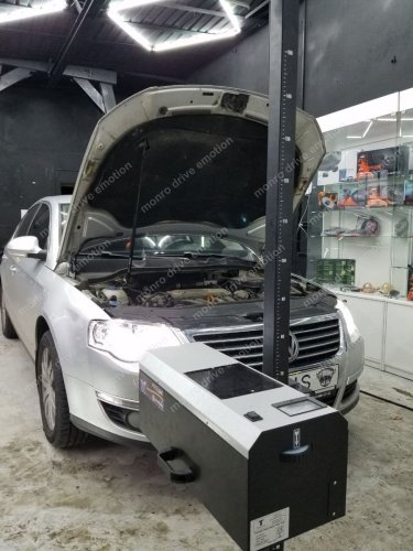 Установка линз Volkswagen Passat B6 2008