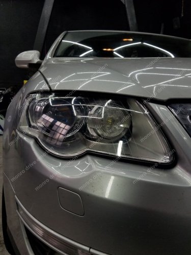 Установка линз Volkswagen Passat B6 2008