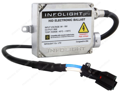 Комплект ксенонового света Infolight Pro CanBus H1 4300K +50%