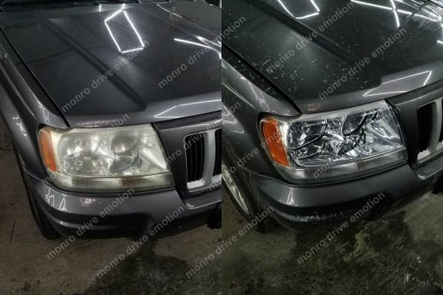 Установка LED ламп Jeep Grand Cherokee 2004