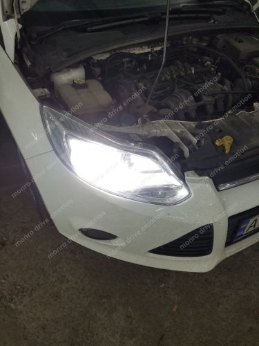 Установка LED ламп Ford Focus 2013