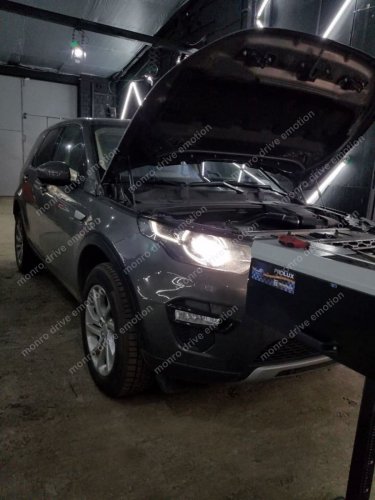 Регулировка фар Land Rover Discovery Sport 2017