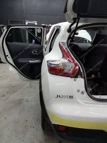Установка сигнализации Nissan Juke 2014 г.в.