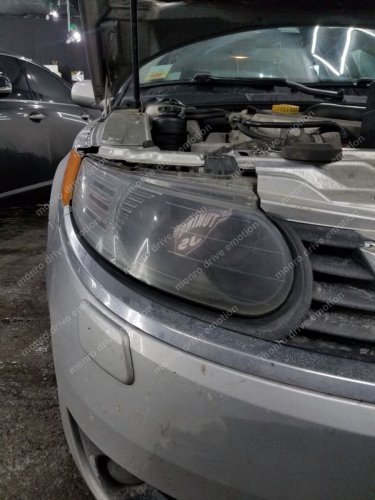 Saab 9-5 Aero 2009 - полировка  фар