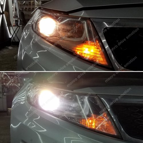 Установка ксенона Kia Optima 2012