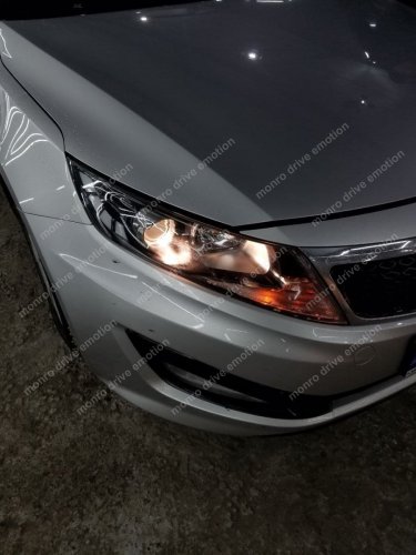 Установка ксенона Kia Optima 2012