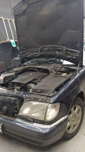 Встановлення сигналізації Mercedes-Benz W140 1997 р.в.