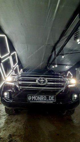 Установка ксенона Toyota Land Cruiser 200 2017