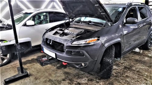 Регулировка фар Jeep Cherokee 2017
