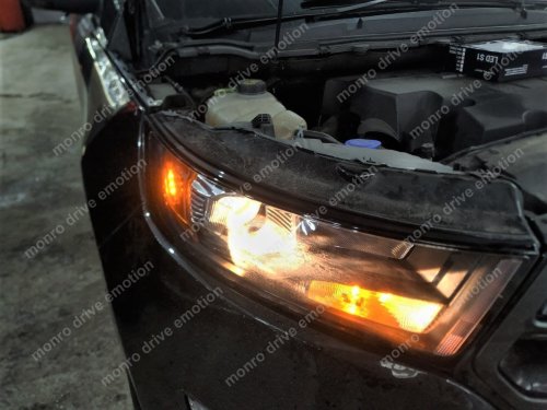 Ford Edge 2015 - установка лед ламп