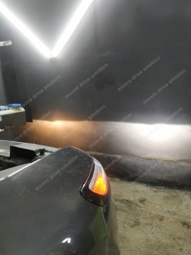 Установка LED ламп Jeep Cherokee2015