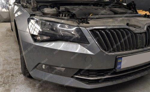Установка сигнализации Skoda Superb Combi 2016 г.в.