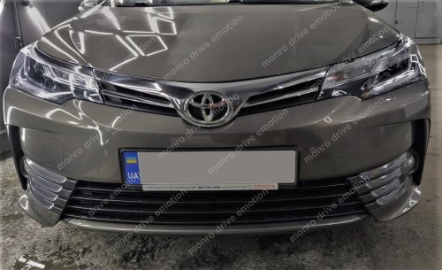 Установка парктроника Toyota Corolla 2014 г.в.