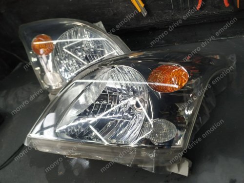 Полировка и шлифовка фар Toyota Land Cruiser Prado 2007 г.в.