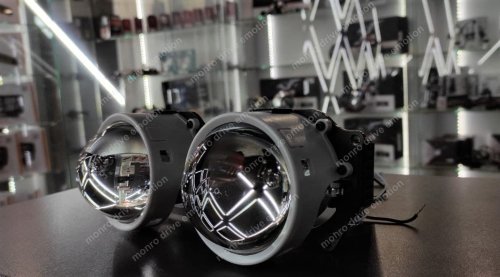 Автомобильные линзы AMS Bi-LED Z7 3 '' (комплект-2 шт.)