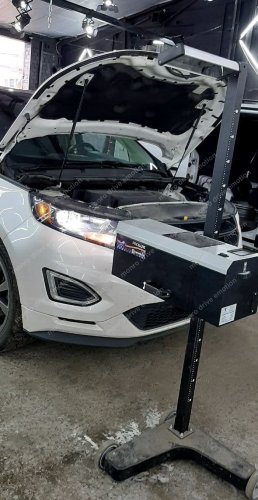 Регулировка фар Ford Edge 2018 г.в.