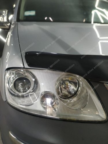  Установка LED линз  Volkswagen Caddy 2007 г.в.