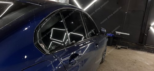 Тонировка окон на BMW 330 2019 г. в.