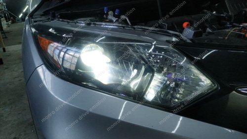  Установка светодиодных линз  Honda HR-V 2017 г.в.