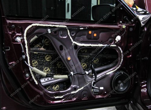 Полная шумовиброизоляция Honda Accord 2015 года