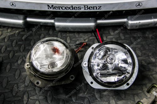 Установка линз на Mercedes-Benz ML 2010 г.в.
