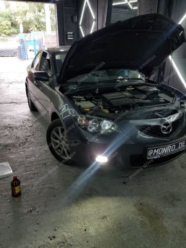 Mazda 3 2008 р.в.
Встановлення LED ламп