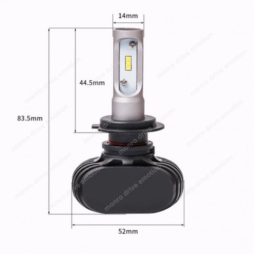 LED Лампа H4 CSP S1 (2шт)