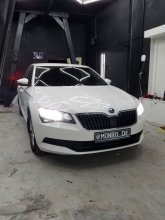 Skoda Superb 2016 - встановлення лед ламп